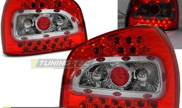 Діодні червоні стопи (ліхтарі задні) AUDI A3 8L 96-00 фото