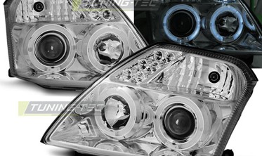 Тюнинговые фары передние CITROEN C2 ANGEL EYES фото