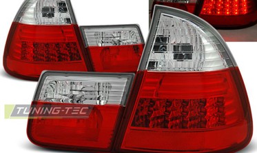 Червоні діодні ліхтарі задні BMW E46 універсал 99-05 фото
