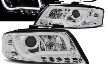 Led фары передние AUDI A6 C5 послерестайл фото