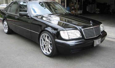 Решетка радиатора Mercedes W140 в стиле V12 фото