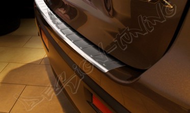 Накладка на бампер с загибом Mitsubishi ASX Crossover фото