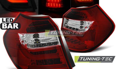 Світлодіодні задні ліхтарі BMW 1 E87, E81 red-white фото