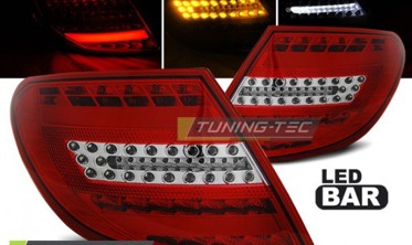 Тюнінгові ліхтарі задні (стопи) MERCEDES W204 седан фото