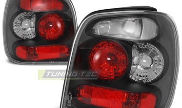 Черные фонари задние VOLKSWAGEN POLO 6N хетчбек фото
