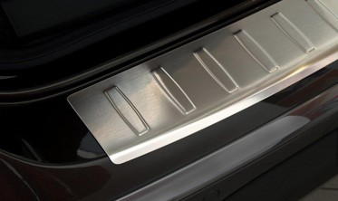 Накладка на бампер с загибом Volkswagen CC  фото