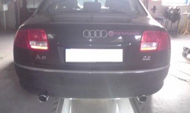 Модельний глушник Audi A8 4E Quattro (101-311/90RS) фото