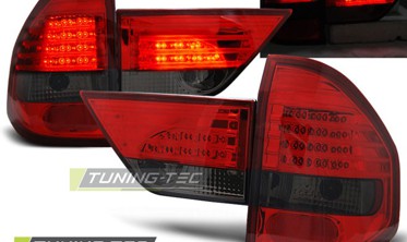 Світлодіодні ліхтарі (задні стопи) X3 E83 червоні з тонованими вставками фото
