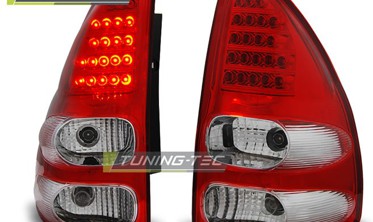 Диодные фонари задние (стопы тюнинговые) TOYOTA LAND CRUISER 120 фото
