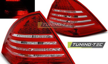 Диодные фонари задние MERCEDES W203 sedan 2000-2004 фото