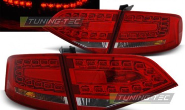 Диодные фонари задние AUDI A4 B8 дорестайл седан фото