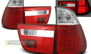 Светодиодные фонари задние BMW X5 E53 красные фото