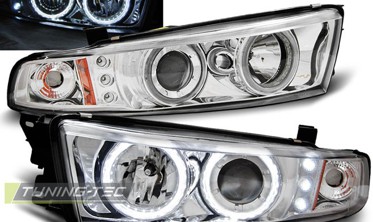 Тюнінгові фари MITSUBISHI GALANT 8 (EA0) ANGEL EYES CCFL фото