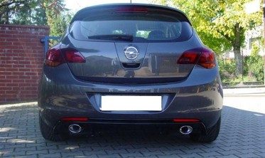 Модельний глушник Opel Astra J HATCHBACK 5D (120-341/27) фото
