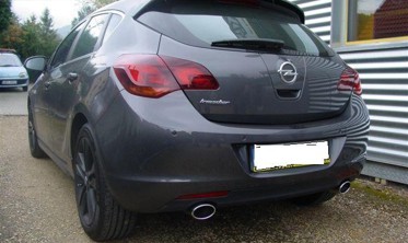 Модельний глушник Opel Astra J HATCHBACK 5D (120-341/27) фото