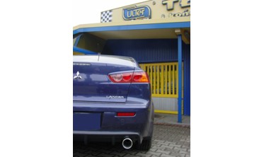 Модельний глушник Mitsubishi Lancer X кругла насадка (118-103/17-1) фото