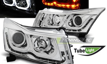 Тюнінг передні фари з led поворотами CHEVROLET CRUZE фото