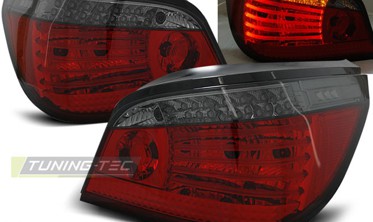 Диодные задние фонари BMW 5 седан E60 дорестайл фото