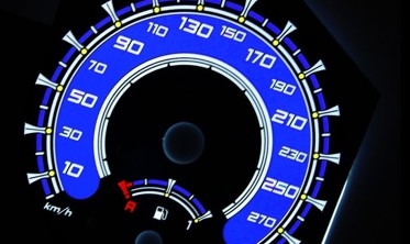 Тюнинг накладки на шкалы приборов Renault Megane 2 вер. 1 фото