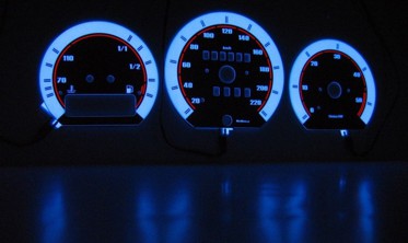Тюнінгові накладки на шкали приладів Volkswagen T4 Transporter, Passat B3 / B4 вар. 1 фото