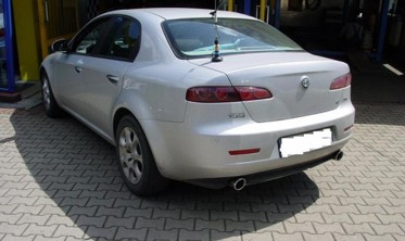 Модельный глушитель Alfa Romeo 159 фото
