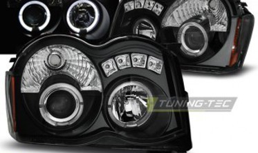 Линзованные фары передние CHRYSLER JEEP GRAND CHEROKEE WK 08-10 фото