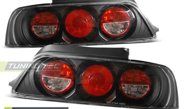 Черные задние фонари тюнинговые HONDA PRELUDE 1997-2001 фото