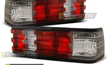 Тюнинговые фонари задние MERCEDES W201 / 190 red white фото