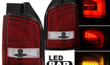 Новые led фонари задние VOLKSWAGEN T5 ляда дорестайл фото