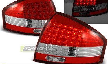 Задние тюнинговые LED фонари Audi A6 C5  фото
