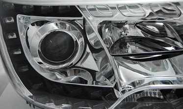 Фари передні з діодами VOLKSWAGEN T5 післярестайл фото