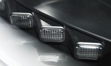 Черные фары передние с линзами VOLKSWAGEN T5 послерестайл фото