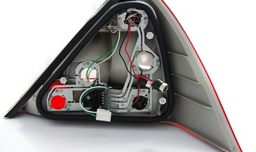 Диодная оптика задняя (тюнинг фонари) MERCEDES SLK R170 фото