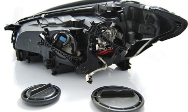 Фары передние MERCEDES S W221 2005-2009 точная копия рестайл фото