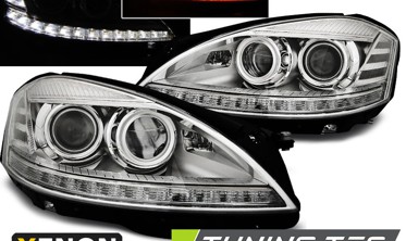 Фары передние MERCEDES S W221 2005-2009 точная копия рестайл фото