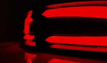 Тюнинговые задние стопы диодные (фонари) Seat Ibiza 3 6L red smoke фото