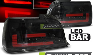 Тюнінгові LED задні ліхтарі BMW E36 coupe тоновані фото