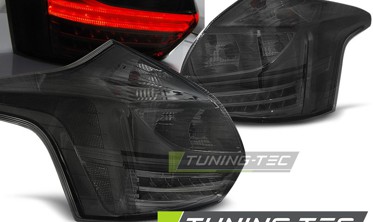 Тонированные задние фонари Ford Focus МК3 дорестайл хетчбек фото