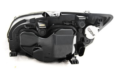 Черные фары передние с линзами FORD FOCUS МК2 2004-2008 фото