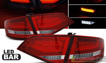 Ліхтарі задні full led AUDI A4 B8 sedan дорестайл фото