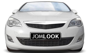 Решетка радиатора Opel Astra J с хром полосой фото