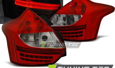 Тюнинговые задние фонари Ford Focus 3 дорестайл НATCHBACK фото