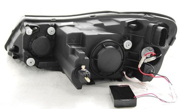Оптика тюнинговая передняя SKODA OCTAVIA 2 2009-2012 фото