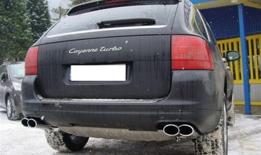 Насадки глушника Porsche Cayenne (06-10) Ulter NX2-55.1 фото