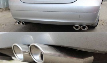 Насадки двойные Mercedes W220 / W221 фото