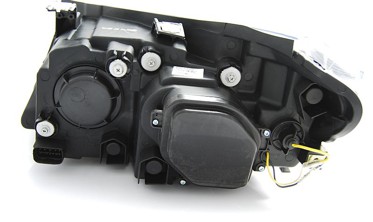 Ксеноновые фары передние с ДХО для BMW X1 E84 рестайл 2012-2014 фото
