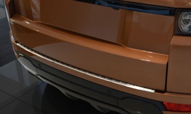 Защитная накладка на бортик заднего бампера Range Rover Evoque фото