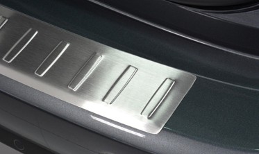 Накладка на бампер c загибом Citroen Grand Picasso 2 фото