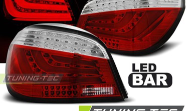 Задние фонари Led Bar BMW 5 sedan E60 дорестайл фото