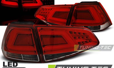 Тюнінгові ліхтарі LED BAR задні VOLKSWAGEN GOLF 7 фото